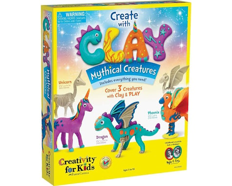 Creativity For Kids Create With Clay Mythical Crea