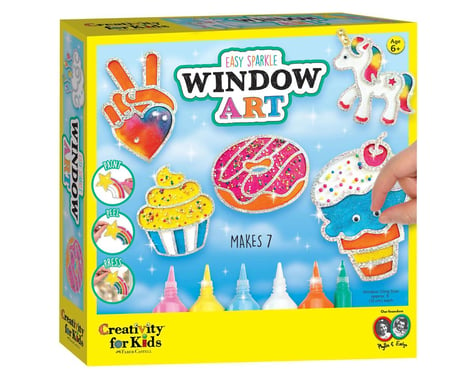 Creativity For Kids Rainbow Sprinkles Sparkle Windowart