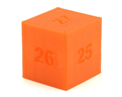 Cheater Racing Ride Height Block Gauge (Orange) (25-27mm)