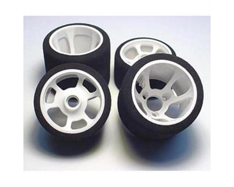 CRC "Pro-Cut" 1/12 Rear Tires (2) (White) (Magenta)