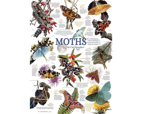 Cobble Hill Puzzles 1000Puz Moth Collection