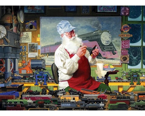 Cobble Hill Puzzles 1000Puz Santa's Hobby