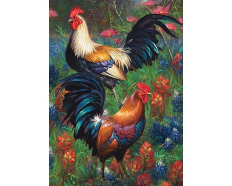 Cobble Hill Puzzles Roosters