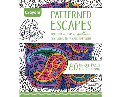 Crayola Llc Coloring Book Patterned Escapes