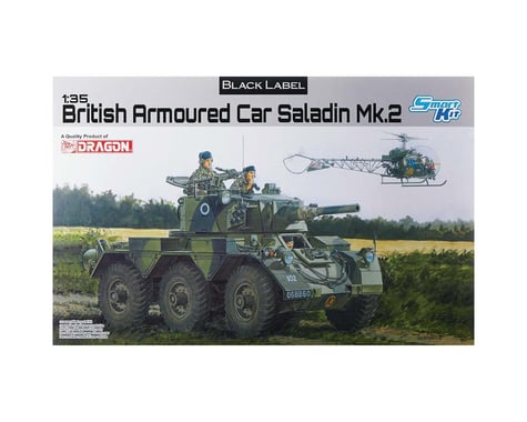 Dragon Models 3554 1/35 British Armored Car Saladin Mk.II Black Label