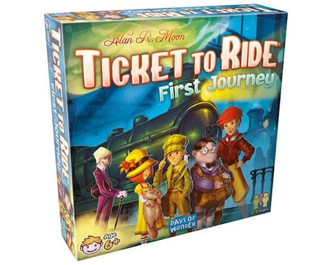 Days Of Wonder Ttr First Journey Ticket To Ride