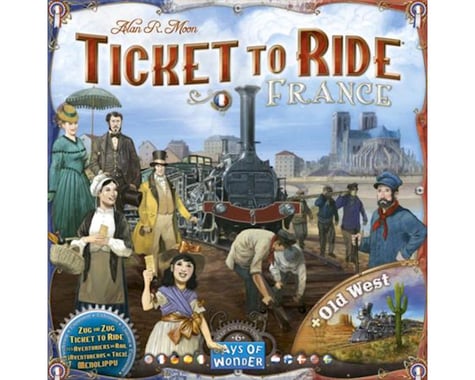 Days of Wonder 7228 France Ticket to Ride Board Games