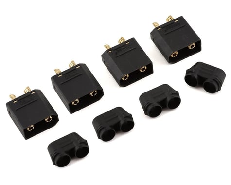 DragRace Concepts XT90 Female Connectors (Black) (4)