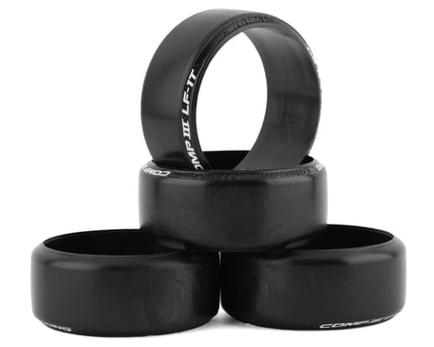 DS Racing Competition III Slick Drift Tires (4) (LF-1T)