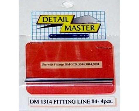 Detail Master 1/24-1/25 Fitting Line #4 .045" (3pc)