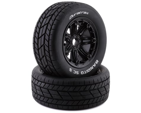 DuraTrax Bandito 1/5 SC Sport Pre-Mounted Tires (Black) (2)