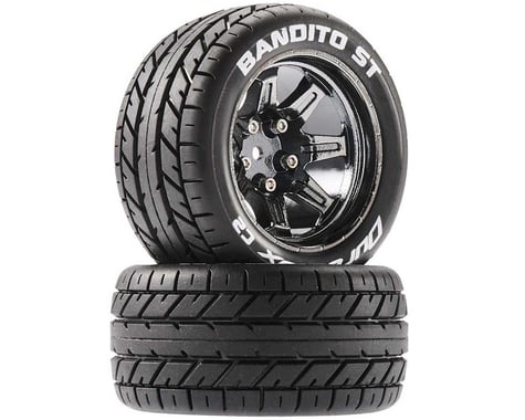 DuraTrax Bandito ST 2.8 Pre-Mounted Tires (Chrome) (2)