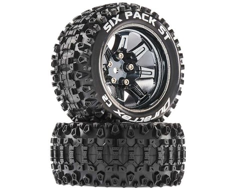 DuraTrax Six-Pack ST 2.8 Pre-Mounted Tires (Chrome) (2)