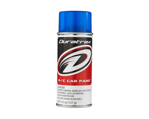 DuraTrax Polycarb Candy Blue Lexan Spray Paint (4.5oz)