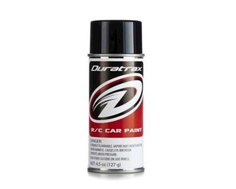 DuraTrax Metallic Black Lexan Spray Paint (4.5oz) [DTXR4280] - HobbyTown