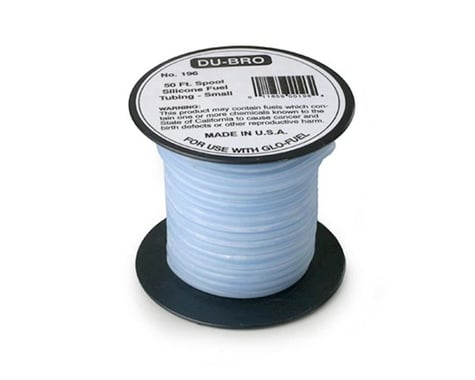 DuBro Super Blue Silicone Tubing Small (1' length)