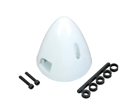 DuBro 4 Pin Spinner (White) (2-3/4")