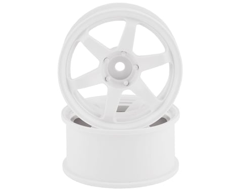 Mikuni Volk Racing TE37SL Drift Wheels (White) (2) (5mm Offset)