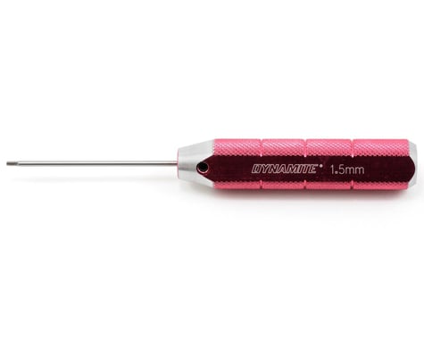 Dynamite Machined Hex Driver (Red) (1.5mm)