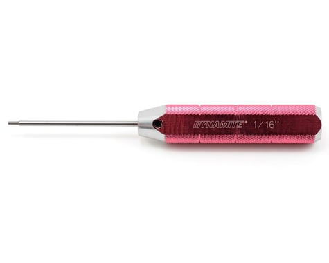 Dynamite Machined Hex Driver (Red) (1/16")