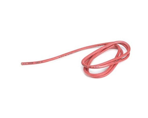 14AWG Silicone Wire 3', Red