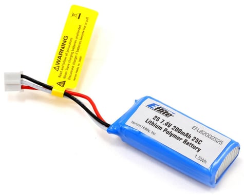 E-flite 2S LiPo Battery 25C (7.4V/200mAh)