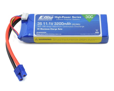 E-flite 3S LiPo Battery 30C (11.1V/3200mAh)