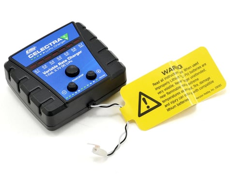 E-flite Celectra Variable Rate DC 1-Cell LiPo Charger