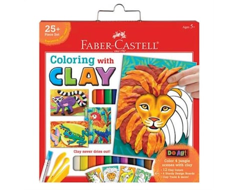 Faber-Castell Do Art Coloring With Clay