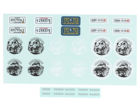 FMS FCX24 Decal Sheet