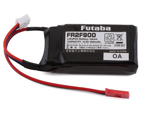 Futaba 2S LiFe Flat Receiver Battery Pack (6.6V/900mAh)