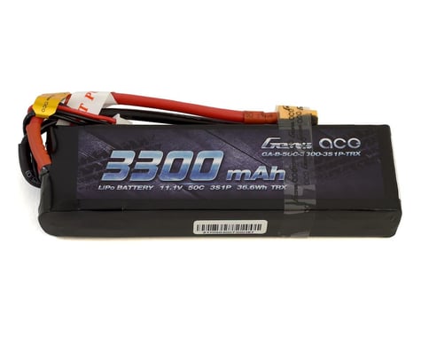 Gens Ace 3S Soft 50C LiPo Battery Pack w/XT60 Connector (11.1V/3300mAh)