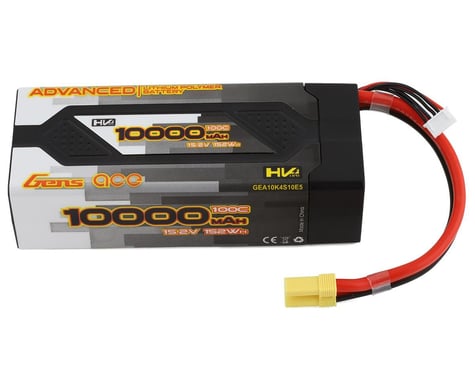 Gens Ace 4S LiHV Advanced Series LiPo Battery 100C (15.2V/10000mAh)
