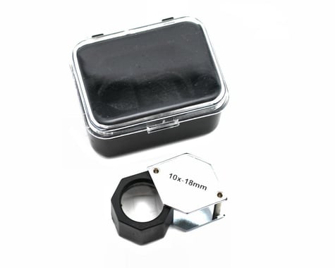 GMK Supply "Up Close" 10X Magnifying Glass Reading Loupe