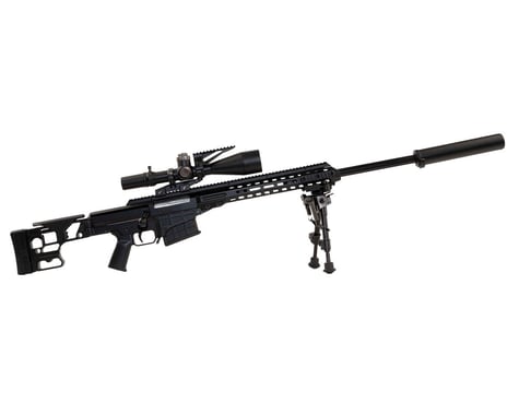 GoatGuns Miniature 1/4 Scale Die-Cast Barrett MRAD Model Kit (Black ...