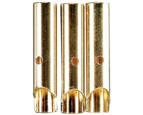 Great Planes Gold Plated 4mm Female Bullet Connector (3)