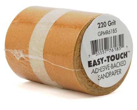 Great Planes Easy-Touch 220 Grit Sandpaper (2 1/4"x12')