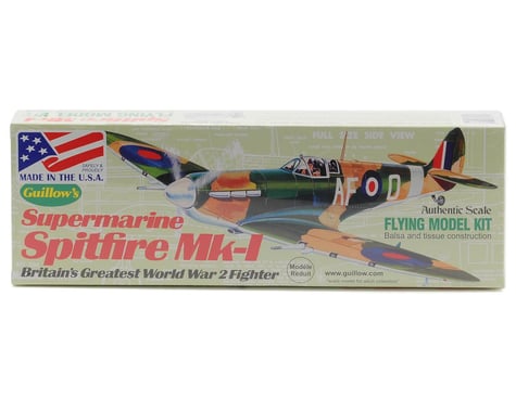 Guillow Supermarine Spitfire Mk-1 Flying Model Kit