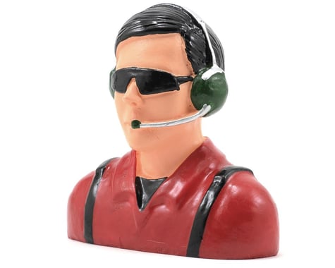 Hangar 9 1/4 Pilot - Civilian with Headets, Mic&Sunglasses