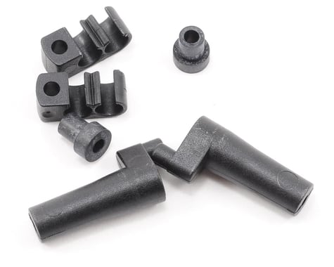 HB Racing Fuel Tank Stand-off/Fuel Line Clips Set