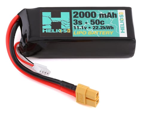 Helios RC 3S 50C LiPo Battery w/XT60 Connector (11.1V/2000mAh)