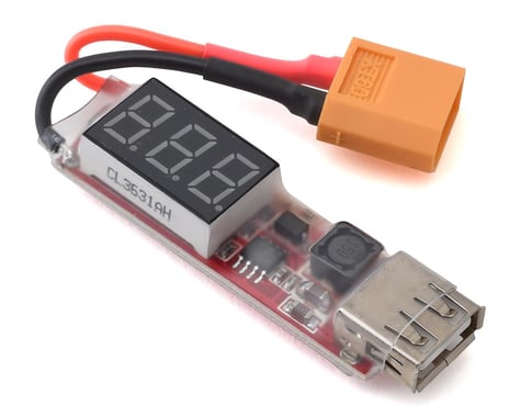 Hyperion LiPo to USB Power Adapter (2-6S Lipo to 5V/2A)
