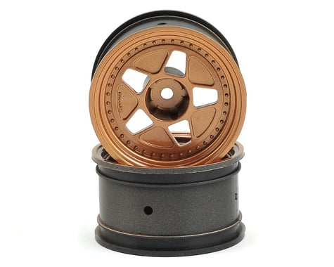 HPI 12mm Hex 48x31mm Tarmacr40 1/10 Wheel (Bronze) (2) (10mm Offset)