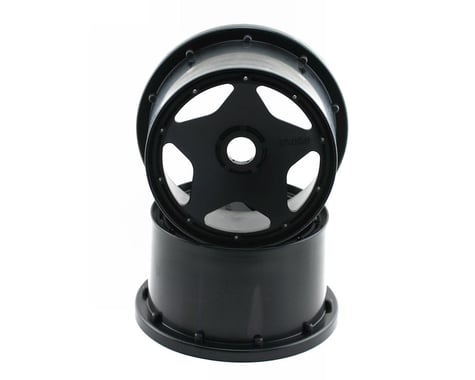 HPI Super Star Wheel Black Rear (120 X 75Mm/2Pcs)