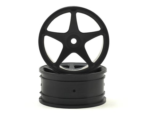 HPI Super Star Tour 26mm Wheel (Black) (2) (1mm Offset)