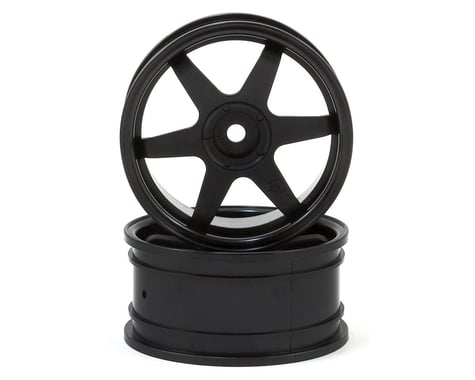 HPI 26mm TE37 Touring Car Wheel (Black) (2) (3mm Offset)