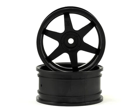 HPI 26mm TE37 Touring Car Wheel (Black) (2) (6mm Offset)