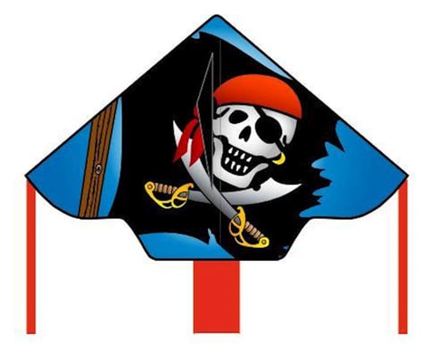 HQ Kites Simple Flyer Jolly Rogers, 48"