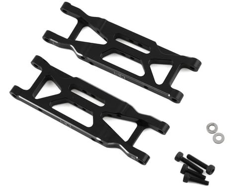 Hot Racing Losi Mini-T 2.0 Aluminum Rear Arm Set (Black) (2)