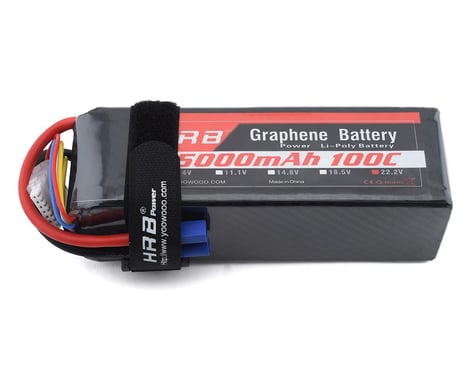 HRB 6S 100C Graphene LiPo Battery (22.2V/5000mAh)